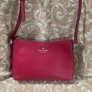 Kate Spade Red Crossbody Bag Leila Style S338